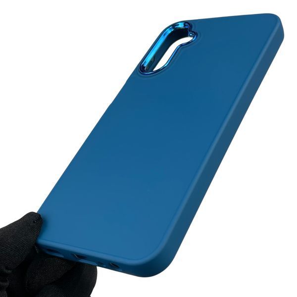 Чохол для Samsung Galaxy M14 5G (SM-M146) із захистом на камері з мікрофіброю на самсунг м14 5г синій 0012179 фото