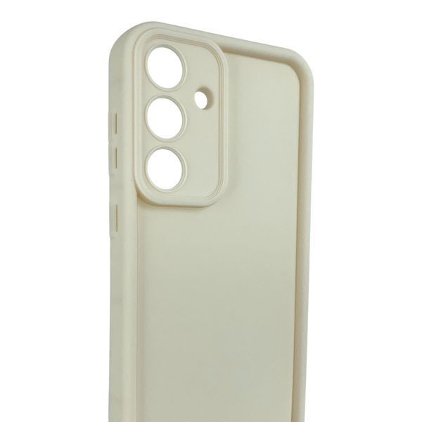 Чохол силіконовий Soft Touch для Samsung Galaxy S25 FE молочний (Повний захист камери) 0053901 фото