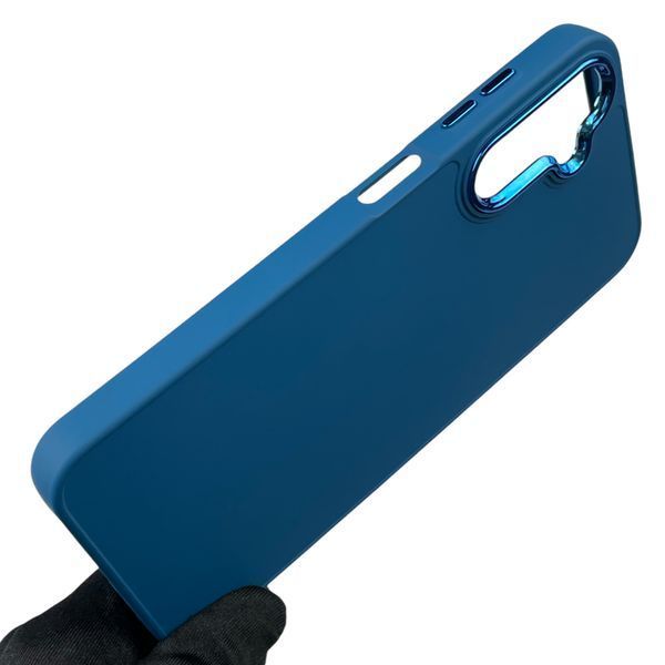 Чохол для Samsung Galaxy M14 5G (SM-M146) із захистом на камері з мікрофіброю на самсунг м14 5г синій 0012179 фото