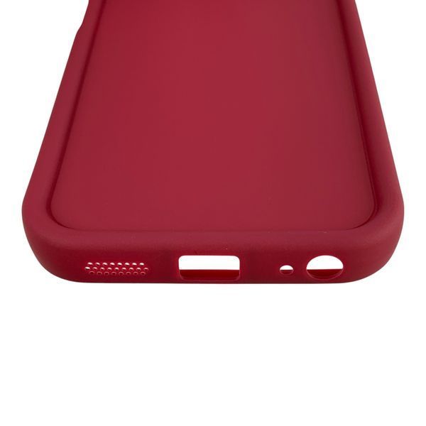 Чехол силиконовый Soft Touch для Tecno Spark 40 (KM5n) бордовый (Полная защита камеры) 0054439 фото