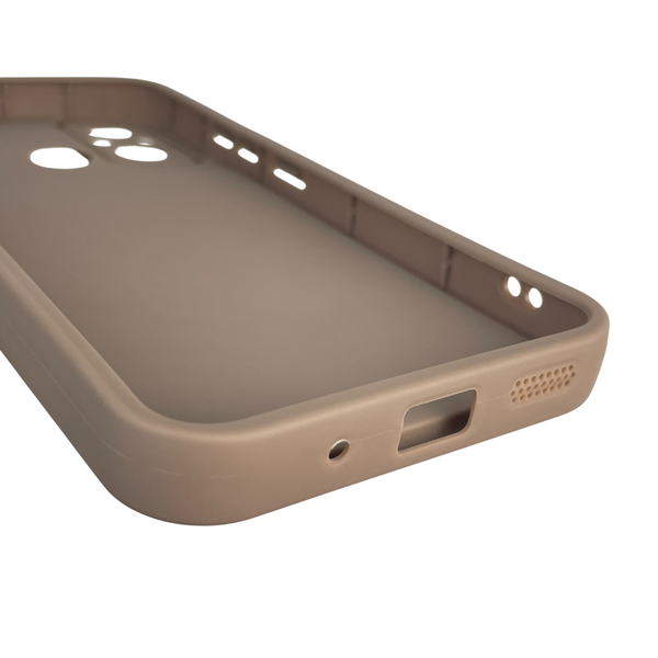 Чохол силіконовий оригінальний Soft Touch з 3D принтом милий ведмедик для Xiaomi Redmi 11A коричневий (Повний захист камери) 0043916 фото
