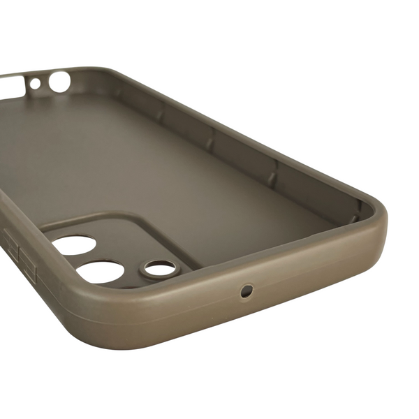 Чехол силиконовый оригинальный Soft Touch с 3D принтом милый мишка для Samsung Galaxy M34 5G (SM-M346) коричневый (Полная защита камеры) 0043553 фото