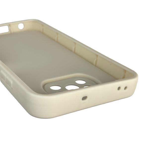 Чехол силиконовый оригинальный Soft Touch с 3D принтом волшебной минни маус для Xiaomi Poco X3 молочный (Полная защита камеры) 0049904 фото
