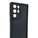 Чехол силиконовый Soft Touch для Samsung Galaxy S24 Ultra черный (Полная защита камеры) 0054096 фото 3