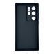 Чехол силиконовый Soft Touch для Samsung Galaxy S24 Ultra черный (Полная защита камеры) 0054096 фото 2