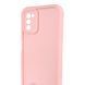 Чехол силиконовый Soft Touch для Samsung Galaxy A03s розовый (Полная защита камеры) 0053951 фото 4