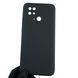 Чехол для Xiaomi POCO C40 силиконовый с микрофиброй нескользящий на сяоми поко с40 черный 0032451 фото 1