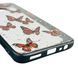 Чехол для OPPO A32 с блёстками с бабочками на оппо а32 черный 0037819 фото 4