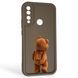 Чохол силіконовий Soft Touch з 3D принтом кумедний тед ведмідик для Huawei P Smart Z коричневий (Повний захист камери) 0049121 фото 1