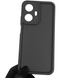 Чехол силиконовый Soft Touch для Realme C55 черный (Полная защита камеры) 0039491 фото 1