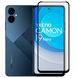 Захисне скло 6D OG для телефона Tecno Camon 19 Neo (CH6i) повноекранне протиударне на техно камон 19 нео чорне 0013975 фото 1