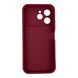 Чехол силиконовый Soft Touch для Tecno Spark 40 (KM5n) бордовый (Полная защита камеры) 0054439 фото 2