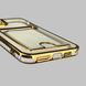 Чохол для Apple iPhone 11 Pro Max із золотою окантовкою з кишенькою для карток на айфон 11 про макс золотий 0012990 фото 6