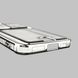 Чехол для Samsung Galaxy S22 (SM-S901B) с серебряной окантовкой с карманом для карт на самсунг с22 серебряный 0013103 фото 6