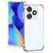 Противоударный чехол для Tecno Spark 20C (BG7n) прозрачный, усиленные углы с защитой камеры, TPU (тесно спарк 20с бг7н) 0061656 фото 2