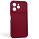 Чехол силиконовый Soft Touch для Tecno Spark 40 (KM5n) бордовый (Полная защита камеры) 0054439 фото 1