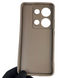 Чехол силиконовый Soft Touch с 3D принтом для Xiaomi Poco M6 Pro 4G коричневый (Полная защита камеры) 0040869 фото 3