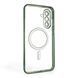 Чехол для Samsung Galaxy A56 (SM-A566B) с линзами на камере с MagSafe на самсунг а56 зелёный 0034550 фото 2