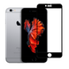 Захисне скло для телефона Apple iPhone 6S протиударне повноекранне на айфон 6с чорне 0038473 фото 1