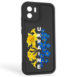 Чохол силіконовий Soft Touch з 3D принтом для Xiaomi Redmi A2 чорний (Повний захист камери)