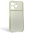 Чехол силиконовый Soft Touch для Tecno Spark 40 (KM5n) молочный (Полная защита камеры) 0054440 фото