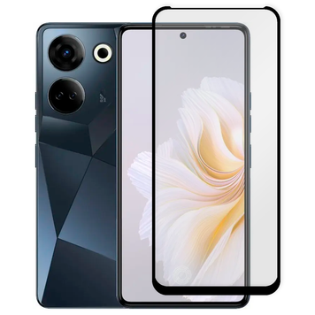 Захисне скло 6D OG для телефона Tecno Pova Neo 2 (LG6n) повноекранне протиударне на техно пова нео 2 чорне 0013976 фото