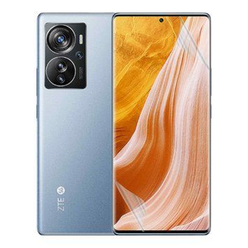 Плёнка гидрогелевая для ZTE Axon 40 Pro МАТОВАЯ противоударная на Зте аксон 40 про прозрачная 0007665 фото