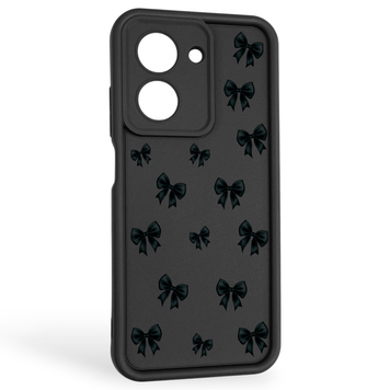 Чохол силіконовий Soft Touch з 3D принтом для Xiaomi Redmi A5 чорний (Повний захист камери) 0040789 фото