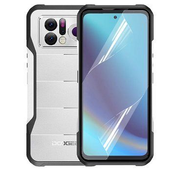Антишпигун приватна плівка гідрогелева для Doogee V20 Pro на дугі в20 про прозора 0031174 фото