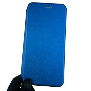 Чехол-книжка для Xiaomi Redmi Note 9 с подставкой на сяоми редми нот 9 синяя 0001607 фото