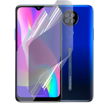 Плёнка гидрогелевая для Blackview A80S МАТОВАЯ противоударная на блеквью а80с прозрачная 0036023 фото