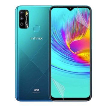 Плёнка гидрогелевая для Infinix Hot 9 Play МАТОВАЯ на инфиникс хот 9 плей прозрачная 0005563 фото