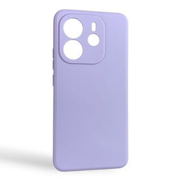 Чехол для Xiaomi Redmi Note 14 4G сиреневый матовый (закрытая камера, TPU) 0062342 фото