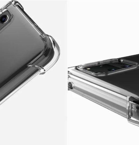 Чехол-накладка для Xiaomi Redmi Note 10s прозрачная с бронь углами противоударная (сяоми редми нот 10с) 0061713 фото