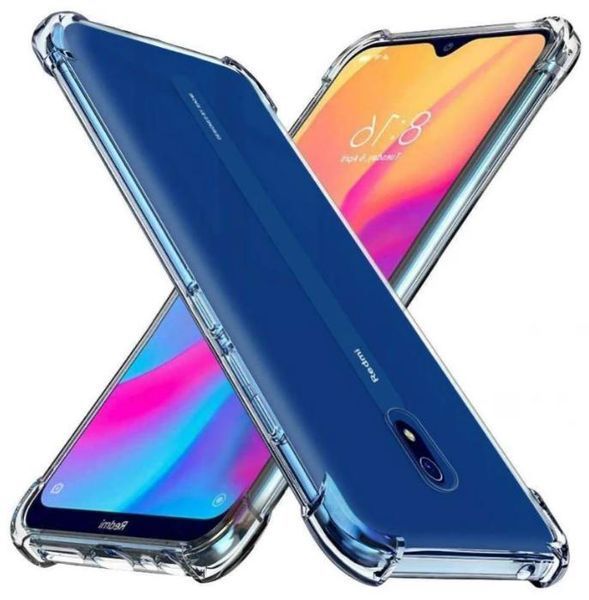 Прозрачный чехол для Xiaomi Redmi 8A с углами-амортизаторами противоударный (сяоми редми 8а) 0061695 фото