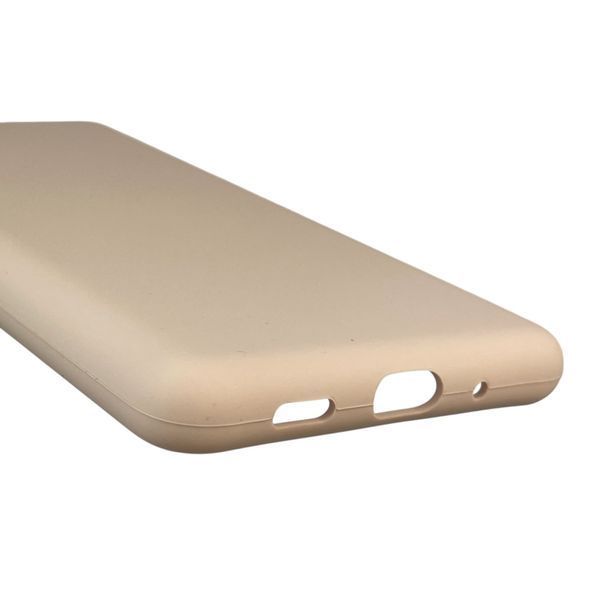 Чехол для Samsung Galaxy S20 FE (SM-G780G) силиконовый с микрофиброй нескользящий на самсунг с20 фе пудровый 0032169 фото