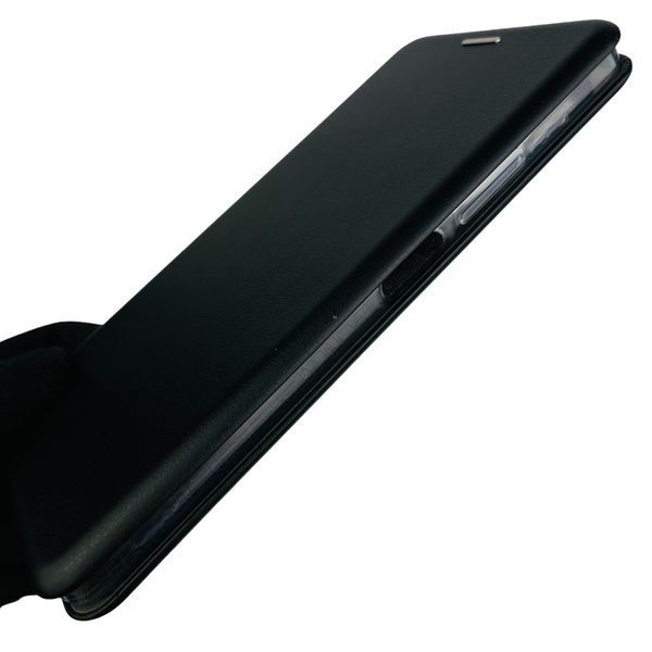 Чехол-книжка для OPPO A58 4G с подставкой на оппо а58 4г чёрная 0001628 фото