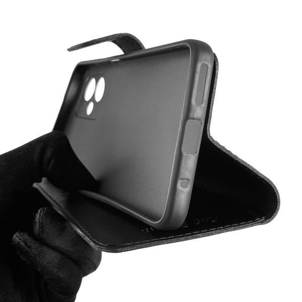 Чохол-книжка для Motorola Moto G14 (PAYF0006RS) із застібкою на магніті на моторолу г14 чорна 0011872 фото