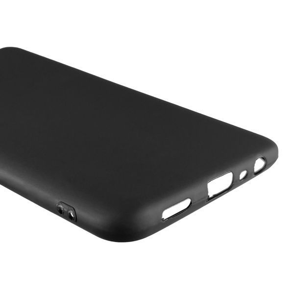 Чехол для OPPO F19 однотонный матовый силиконовый на оппо ф19 чёрный 0000179 фото