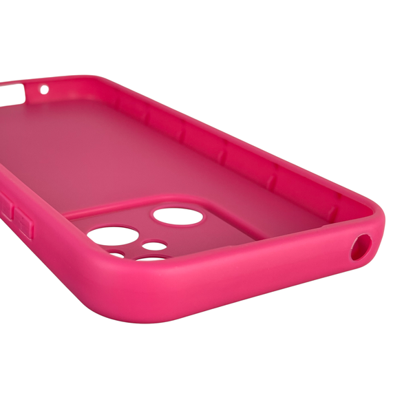 Чохол силіконовий Soft Touch для Xiaomi Redmi 12C малиновий (Повний захист камери) 0039812 фото