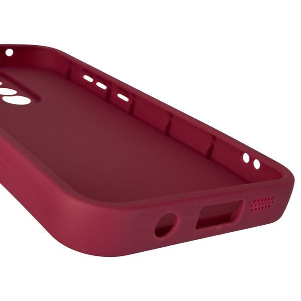 Чехол силиконовый Soft Touch для Xiaomi Redmi Note 8 Pro бордовый (Полная защита камеры) 0044114 фото