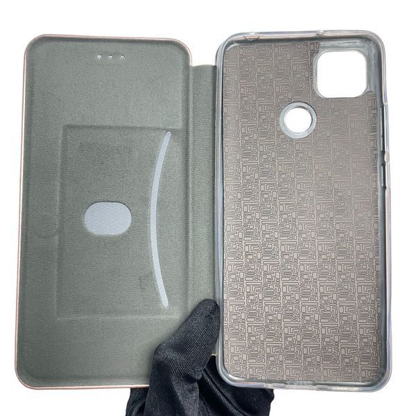 Чехол-книжка для Xiaomi Redmi 9C с подставкой на сяоми редми 9С розовое золото 0002085 фото