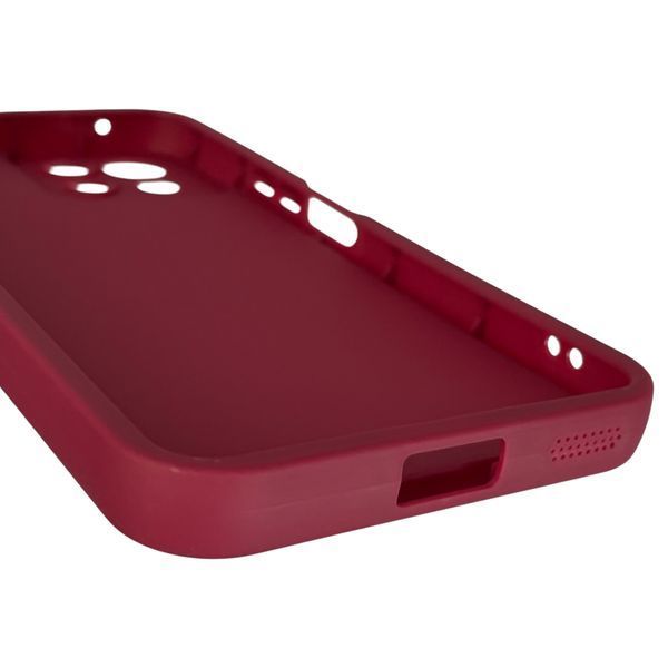 Чехол силиконовый Soft Touch с 3D принтом мема сибу для Xiaomi Mi 11 Lite бордовый (Полная защита камеры) 0048141 фото