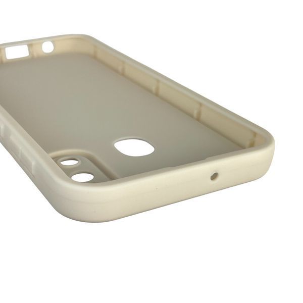 Чехол силиконовый оригинальный Soft Touch с 3D принтом волшебной минни маус для Samsung Galaxy A30 (SM-A305F) молочный (Полная защита камеры) 0049704 фото