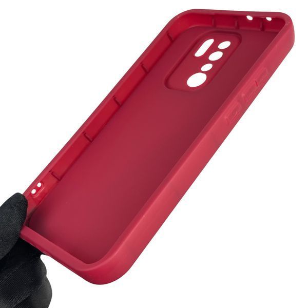 Чехол силиконовый оригинальный Soft Touch с 3D принтом волшебной минни маус для Xiaomi Redmi 9 бордовый (Полная защита камеры) 0050005 фото
