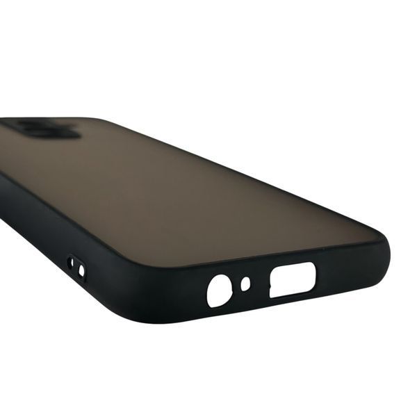 Чехол для Samsung Galaxy J6 2018 (SM-J600) матовый с высокими бортами с защитой камеры на самсунг дж6 2018 черный 0013406 фото