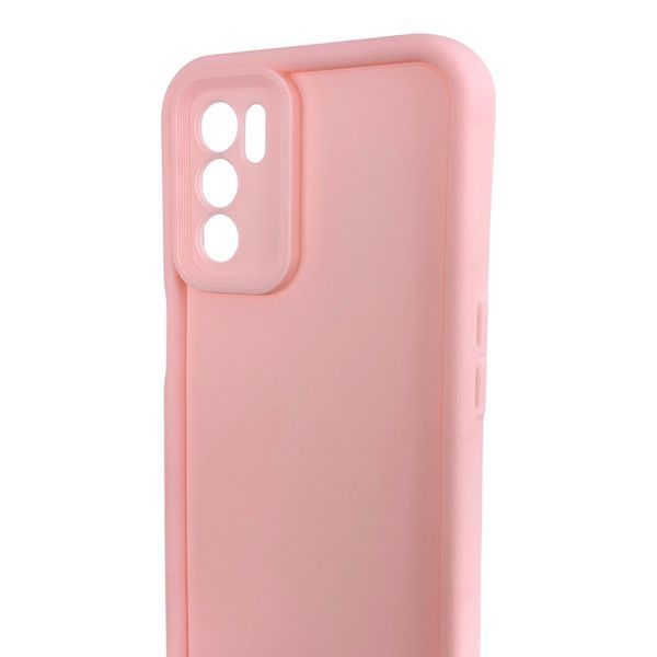 Чохол силіконовий Soft Touch для Oppo A16s рожевий (Повний захист камери) 0054273 фото