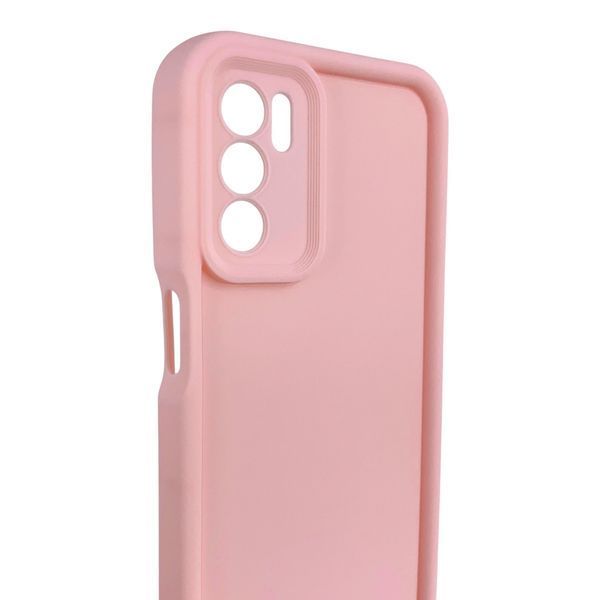 Чохол силіконовий Soft Touch для Oppo A16s рожевий (Повний захист камери) 0054273 фото