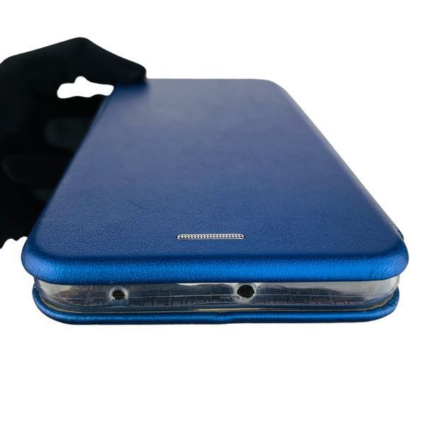 Чехол-книжка для Xiaomi Redmi Note 9 с подставкой на сяоми редми нот 9 синяя 0001607 фото