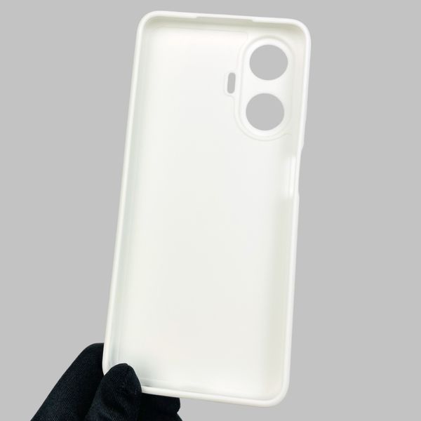 Чехол для Realme C55 противоударный с квадратными гранями с защитой камеры на реалми с55 белый 0001536 фото